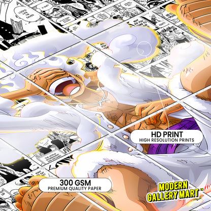20 One Piece Monkey D.Luffy #1 - Manga Poster - A4 Size (8.3 x 11.7 inch)