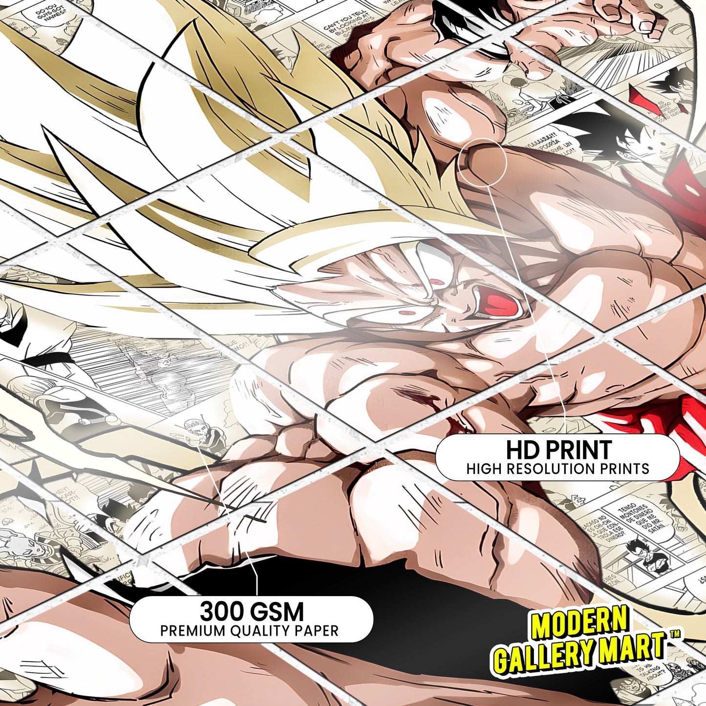 20 Dragon Ball Goku #1 - Manga Poster - A4 Size (8.3 x 11.7 inch)