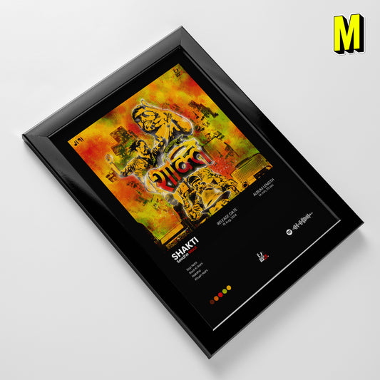 Seedhe Maut Frame - Shakti Album Cover Frame - A4 Size Photo Frame #9