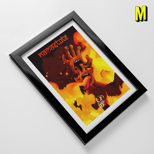 Seedhe Maut Frame - Namastute Music Frame - A4 Size Photo Frame #3