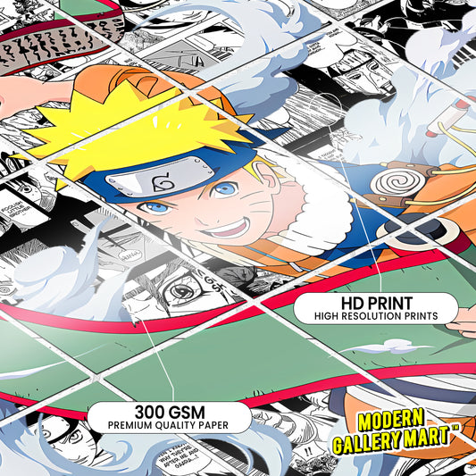 20 Naruto #1 - Manga Poster - A4 Size (8.3 x 11.7 inch)
