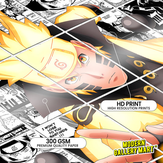 20 Naruto #2 - Manga Poster - A4 Size (8.3 x 11.7 inch)