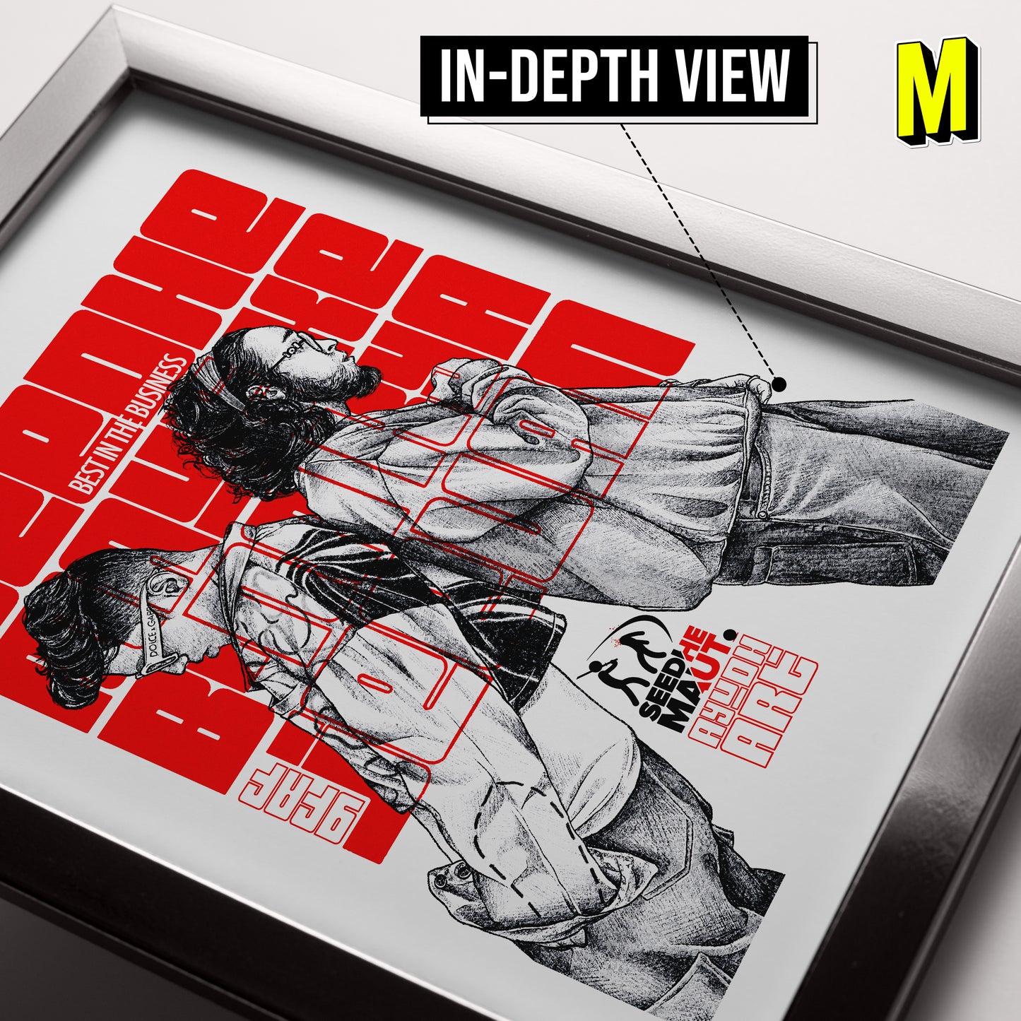 Seedhe Maut Frame - Seedhe Maut - A4 Size Photo Frame #11