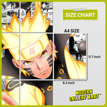 20 Naruto #2 - Manga Poster - A4 Size (8.3 x 11.7 inch)