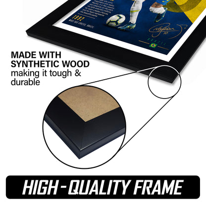 Neymar Frame - Neymar - A4 Size Photo Frame