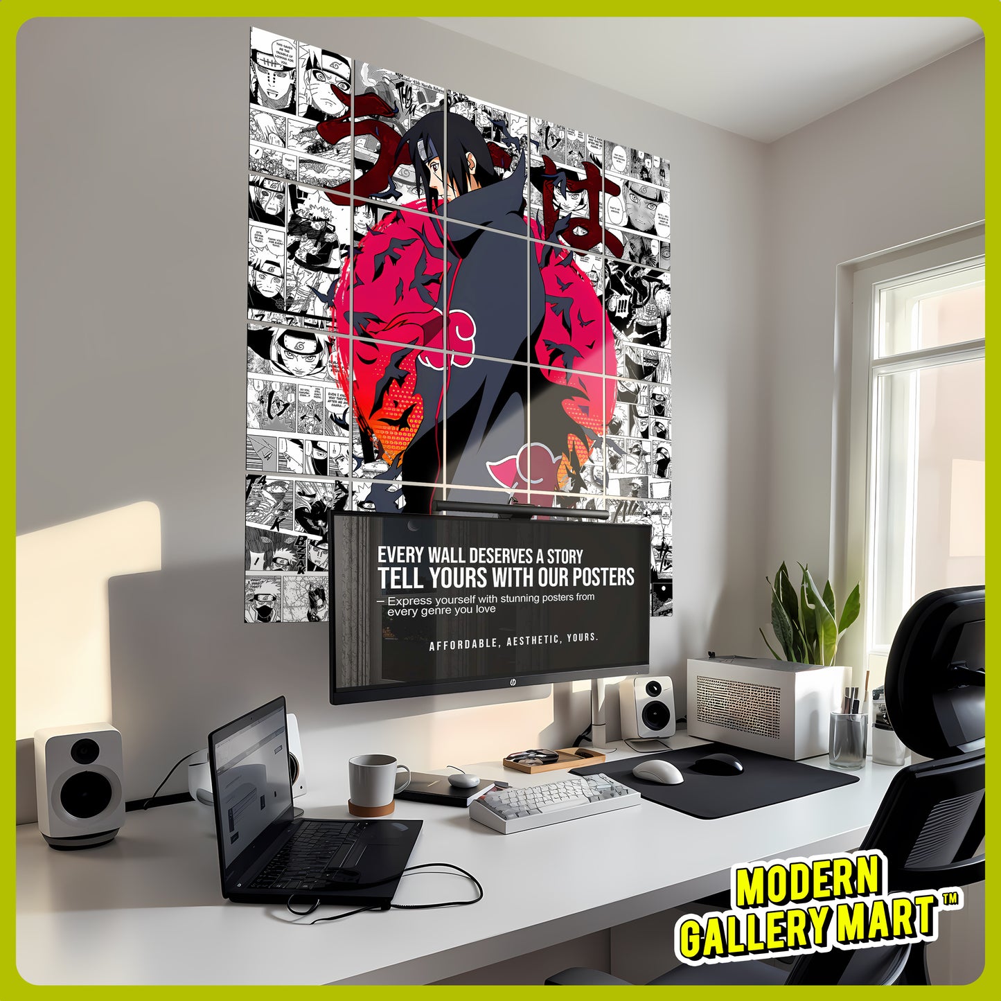 20 Naruto Itachi Uchiha #1 - Manga Poster - A4 Size (8.3 x 11.7 inch)