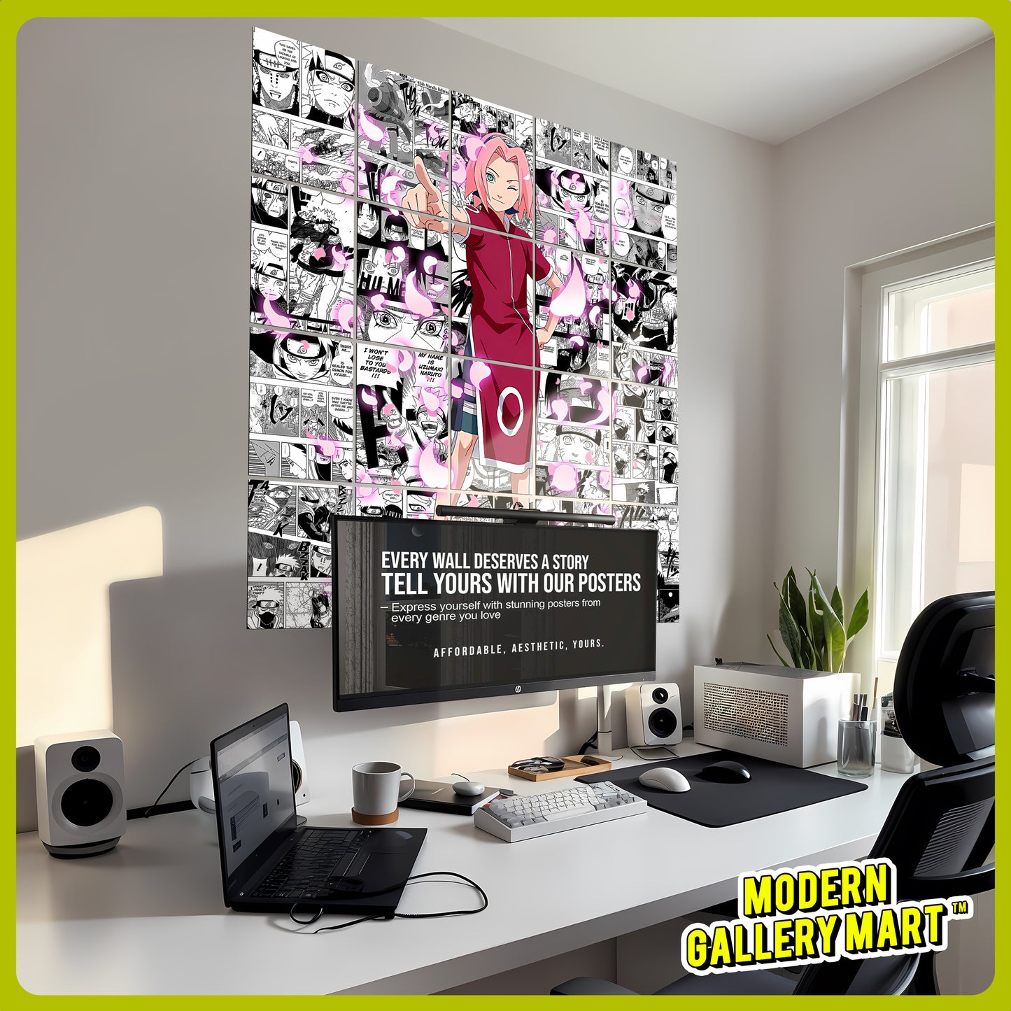 20 Naruto Sakura Haruno - Manga Poster - A4 Size (8.3 x 11.7 inch)
