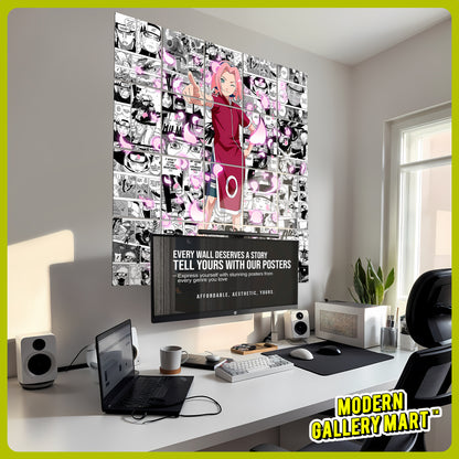 20 Naruto Sakura Haruno - Manga Poster - A4 Size (8.3 x 11.7 inch)