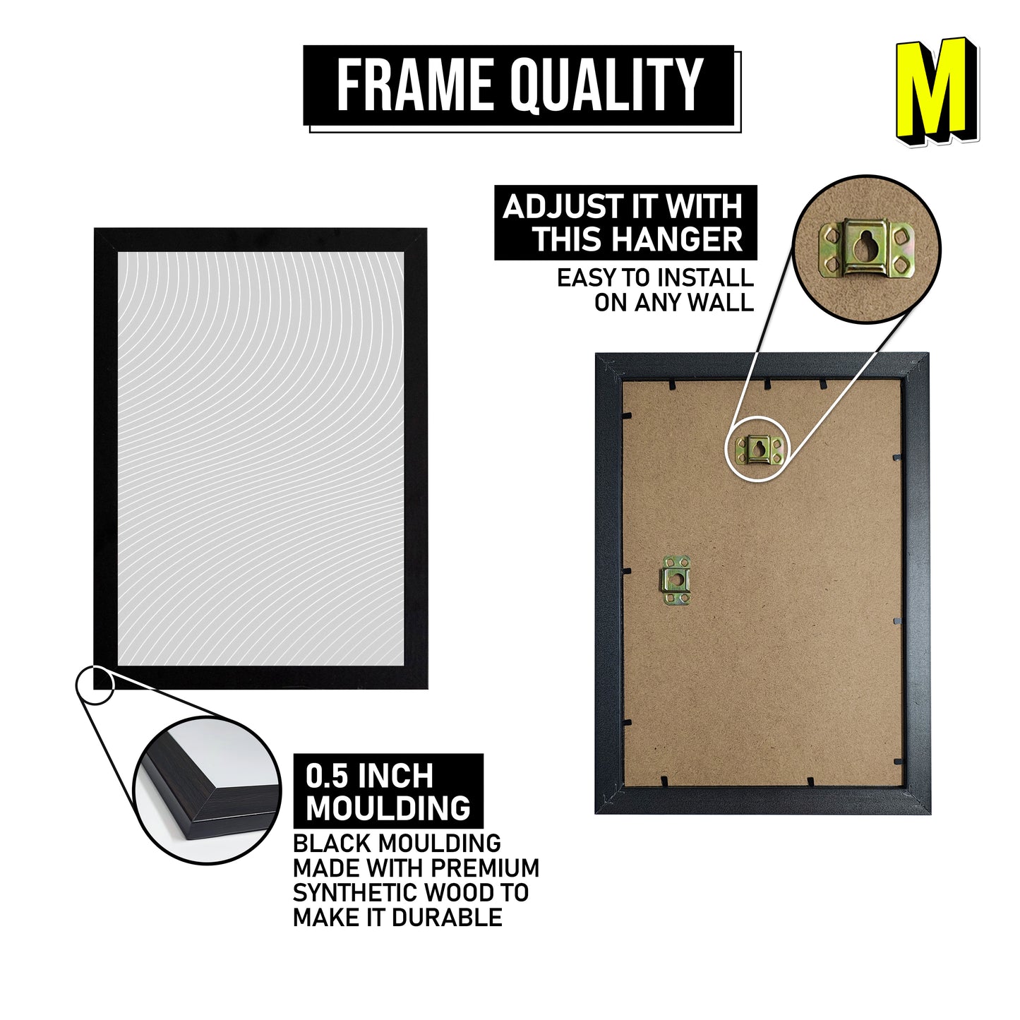 Seedhe Maut Frame - 'न' Album Cover Frame - A4 Size Photo Frame #5