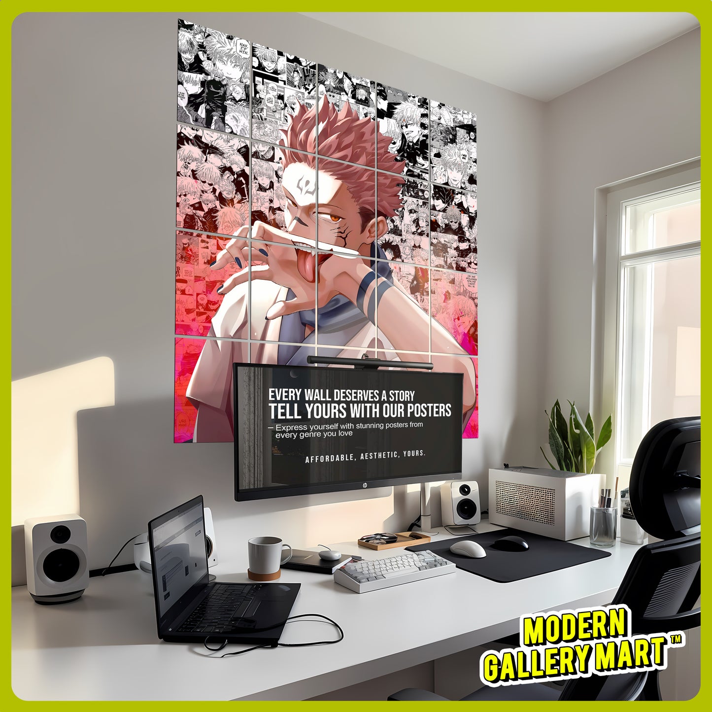 20 Jujutsu Kaisen Ryomen Sukuna - Manga Poster - A4 Size (8.3 x 11.7 inch)