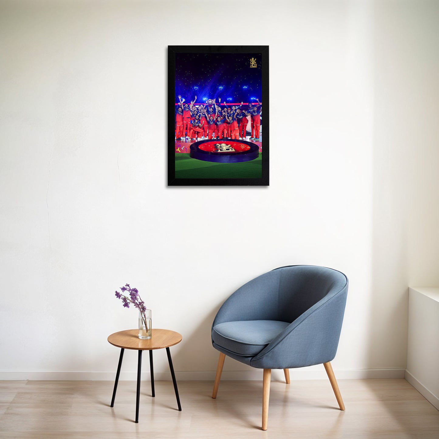 Virat Kohli - RCB IPL Victory - A4 Size Photo Frame #7