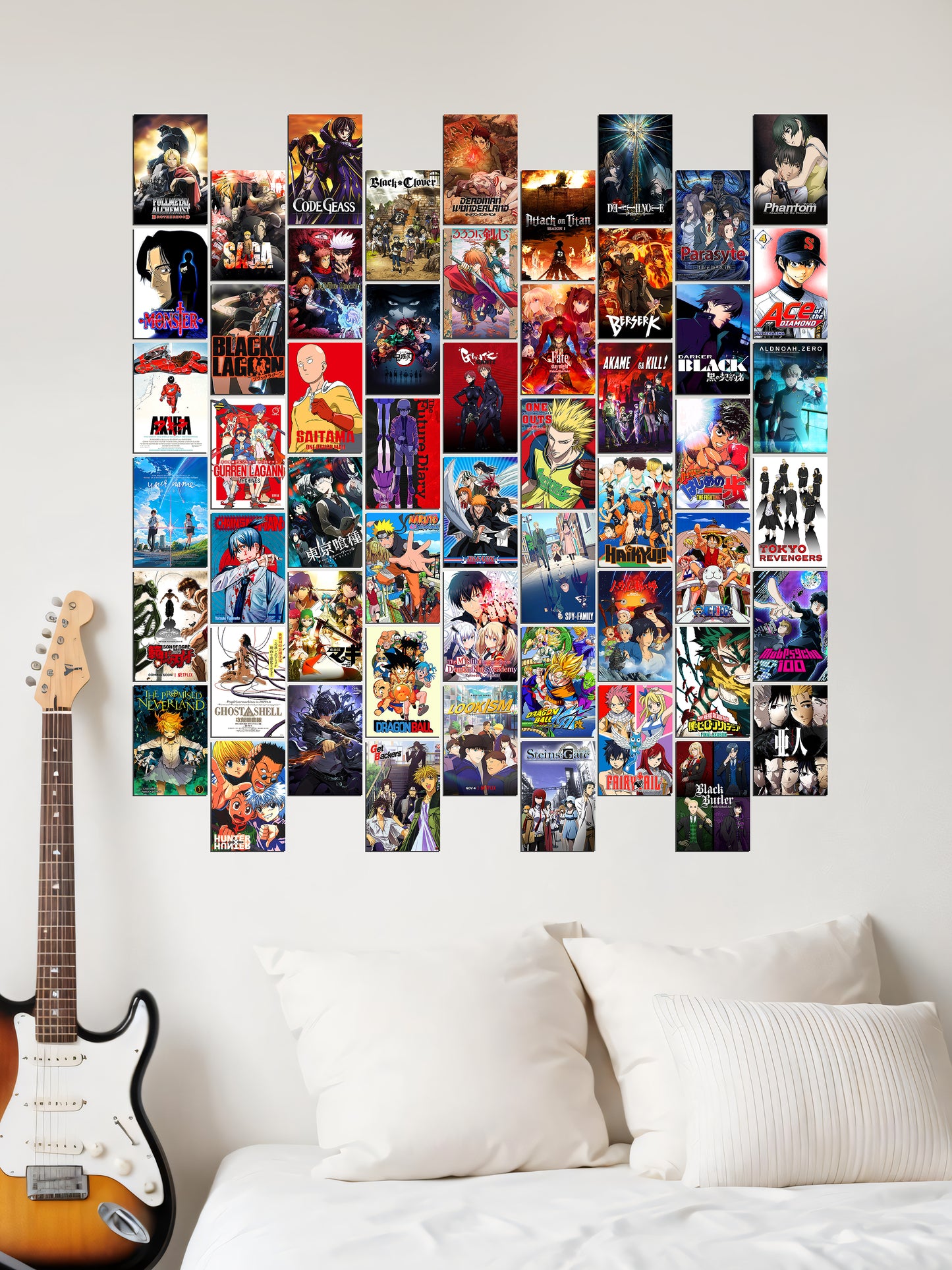 54 Anime Series - Wall Collage Set