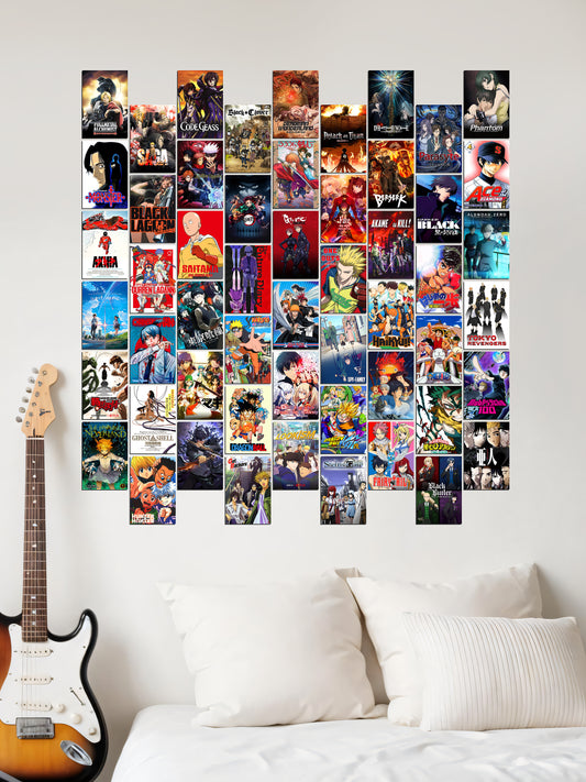 54 Anime Series - Wall Collage Set